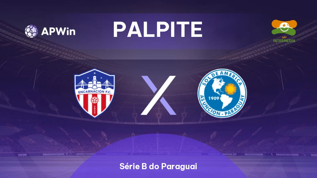 Encarnación x Sol de América | Palpite | Série B do Paraguai | 08/06