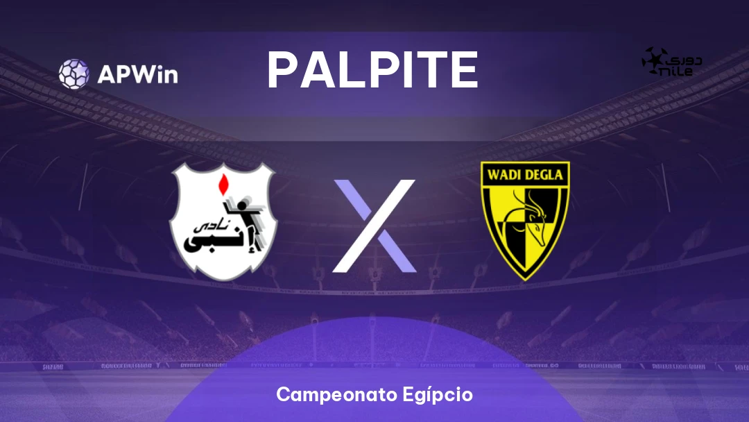 Enppi x Wadi Degla | Palpite | Campeonato Egípcio | 28/08