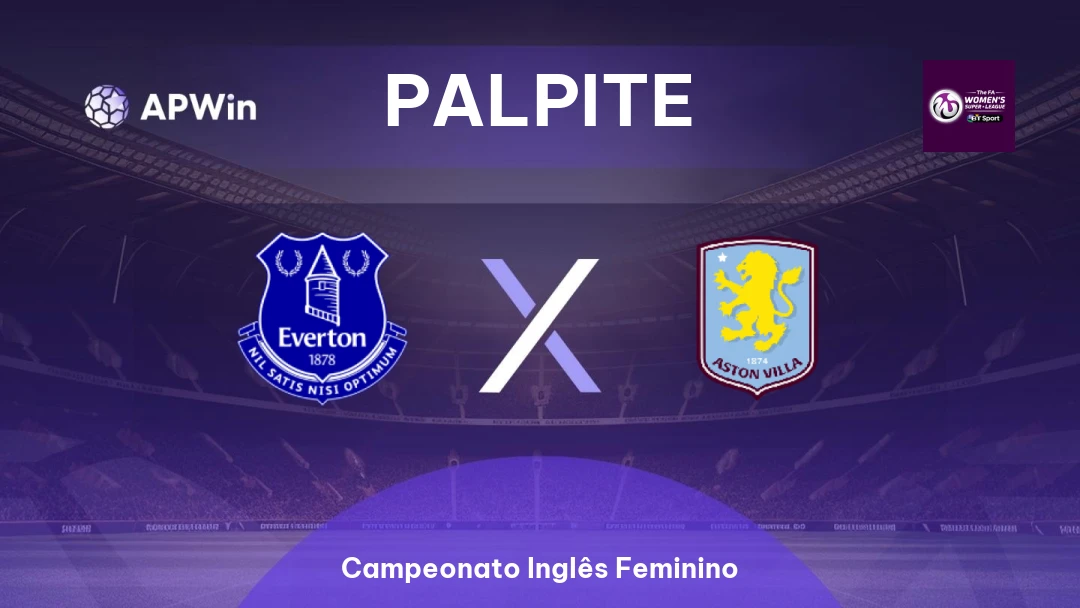 Everton Feminino x Aston Villa Feminino Thumbnail