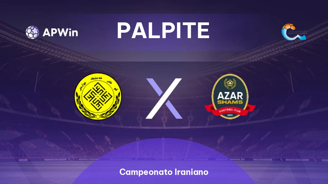 Fajr Sepasi x Shams Azar Qazvin | Palpite | Campeonato Iraniano | 20/02
