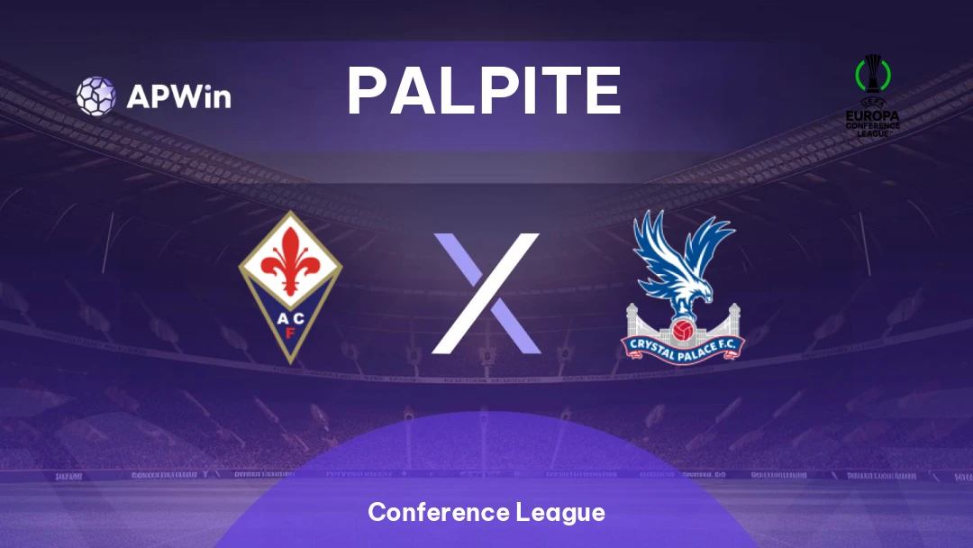 Fiorentina x Crystal Palace | Palpite | Conference League | 16/04