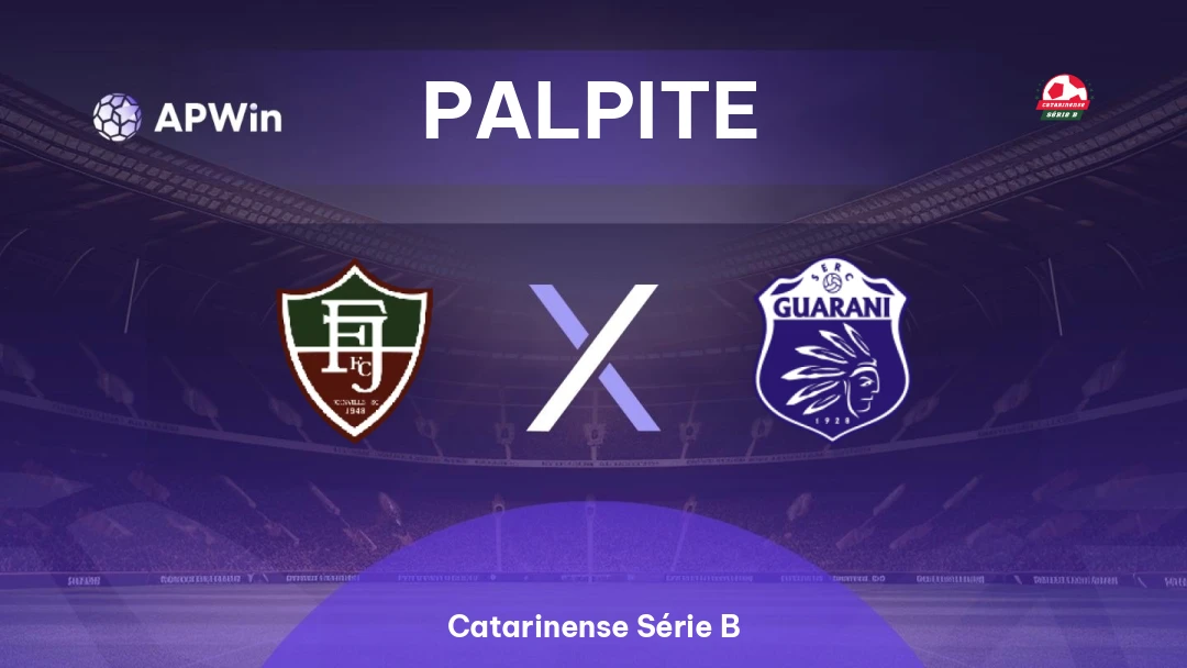 Fluminense-SC x Guarani de Palhoça | Palpite | Catarinense Série B | 15/07