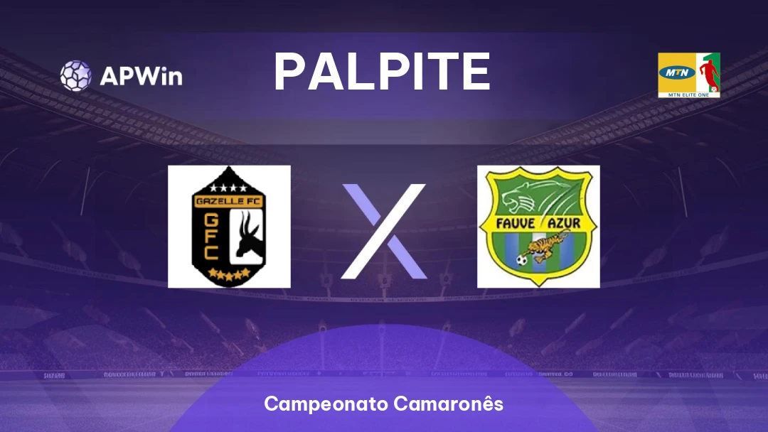 Gazelle x Fauve Azur Elite | Palpite | Campeonato Camaronês | 18/02