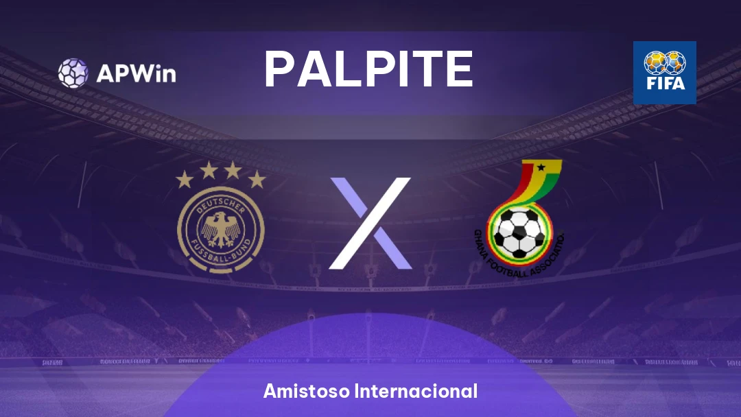 Alemanha x Gana | Palpite | Amistoso Internacional | 30/03