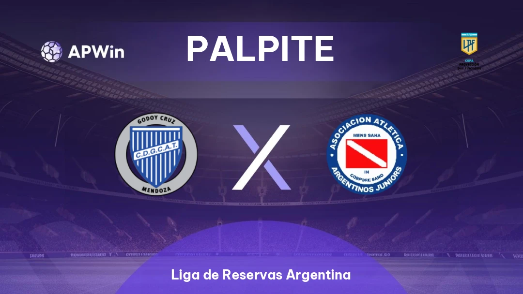 Godoy Cruz Res. x Argentinos Juniors Res. | Palpite | Liga de Reservas Argentina | 16/07