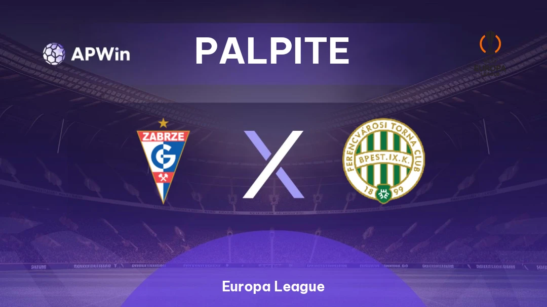Górnik Zabrze x Ferencváros | Palpite | Europa League | 13/08