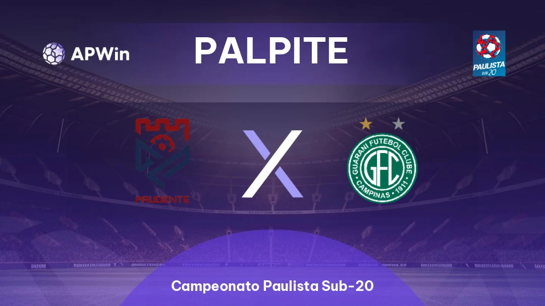 Grêmio Prudente Sub-20 x Guarani Sub-20 Thumbnail