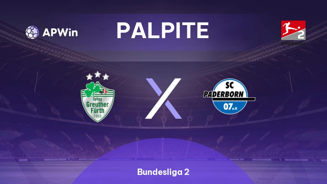 Greuther Fürth x Paderborn | Palpite | Bundesliga 2 | 05/04