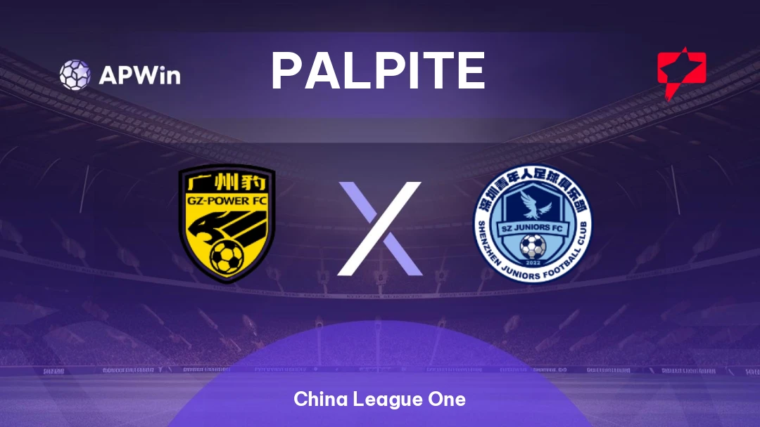 Guangzhou E-Power x Shenzhen Juniors | Palpite | China League One | 29/05
