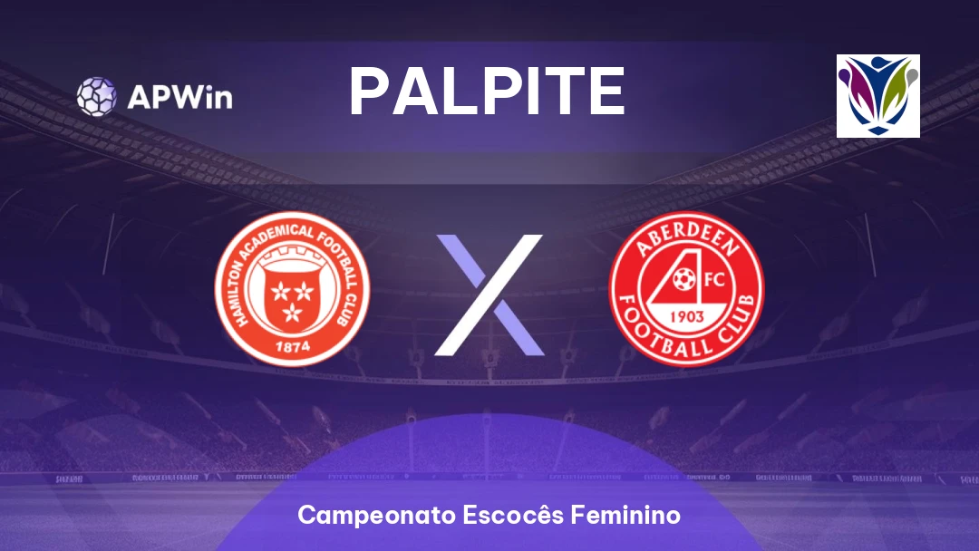 Hamilton Academical Feminino x Aberdeen Feminino Thumbnail