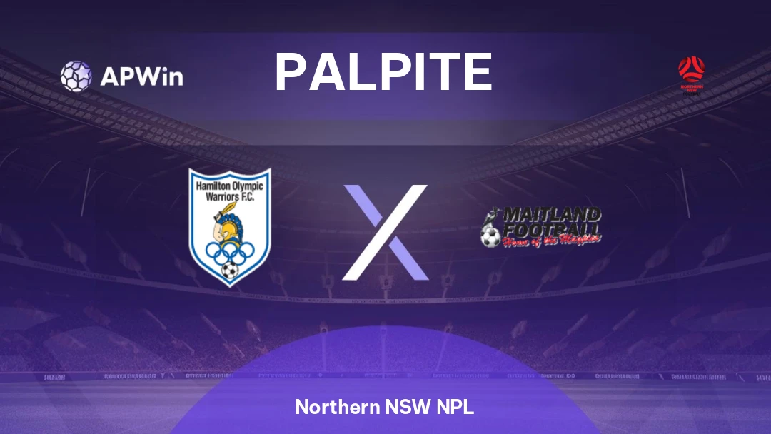 Hamilton Olympic x Maitland | Palpite | Northern NSW NPL | 21/03