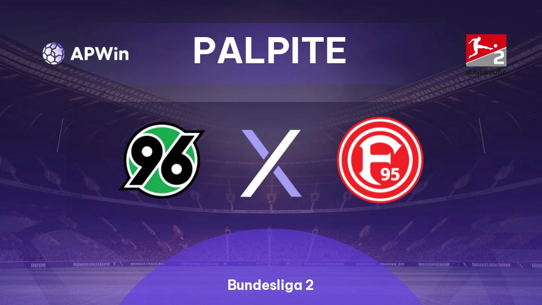 Hannover 96 x Fortuna Dusseldorf | Palpite | Bundesliga 2 | 24/01
