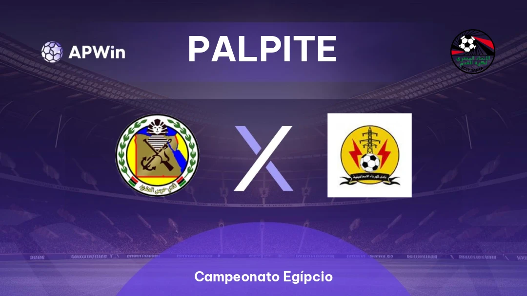 Haras El Hodood x Kahraba Ismailia | Palpite | Campeonato Egípcio | 22/01