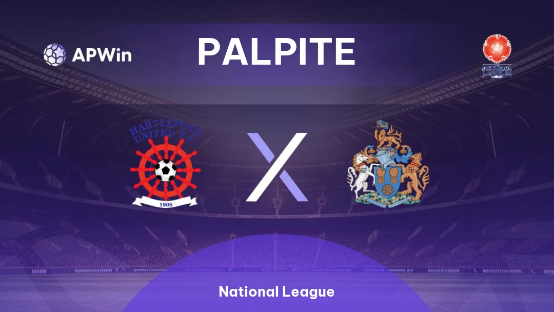 Hartlepool United x Altrincham | Palpite | National League | 17/01