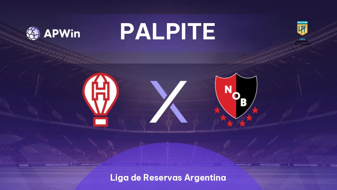 Huracán Res. x Newell's Old Boys Res. | Palpite | Liga de Reservas Argentina | 16/07