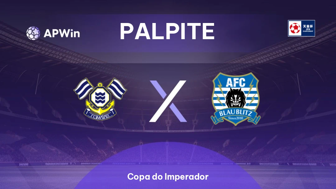 Imabari x Blaublitz Akita | Palpite | Copa do Imperador | 26/08