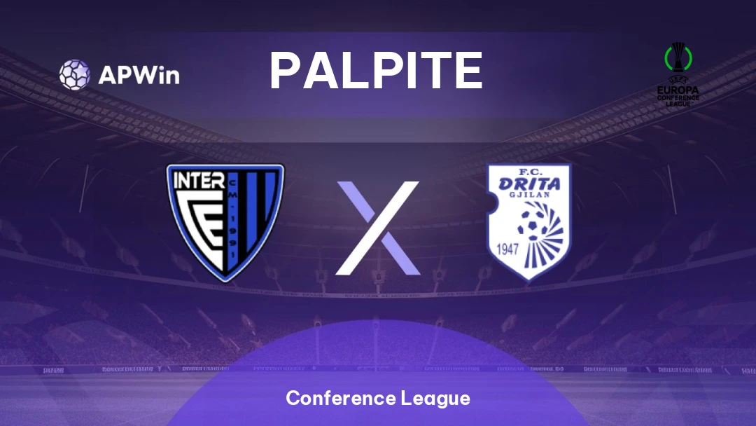 Inter Club d'Escaldes x Drita | Palpite | Conference League | 27/08