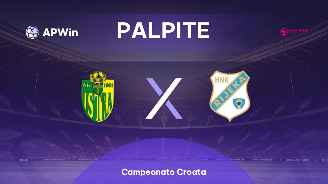 Istra 1961 x Rijeka | Palpite | Campeonato Croata | 20/01