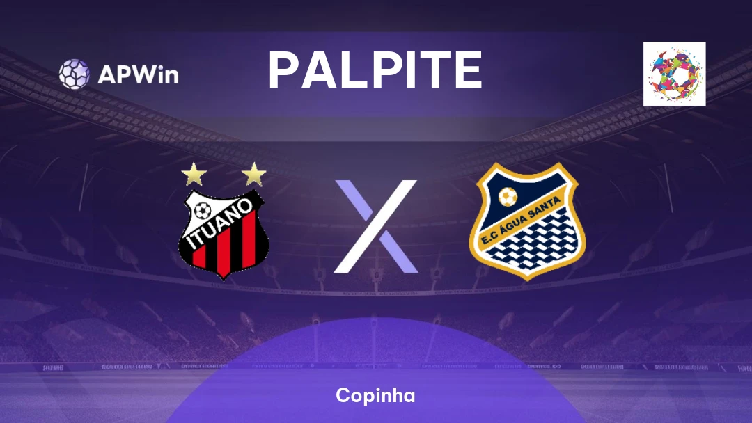 Ituano Sub-20 x Água Santa Sub-20 | Palpite | Copinha | 13/01