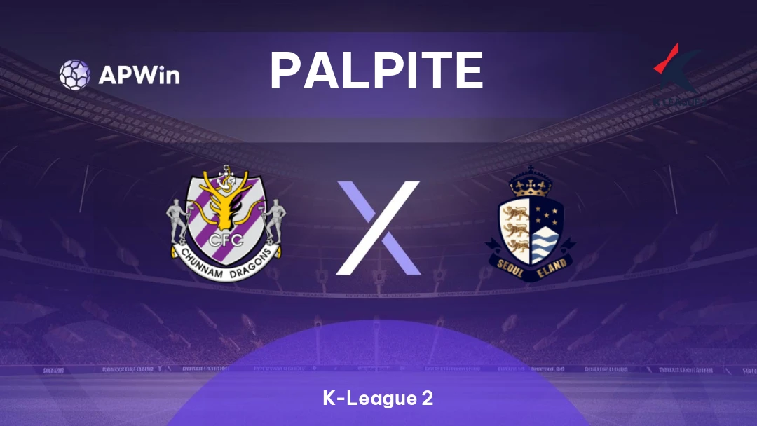 Jeonnam Dragons x Seoul E-Land | Palpite | K-League 2 | 31/05