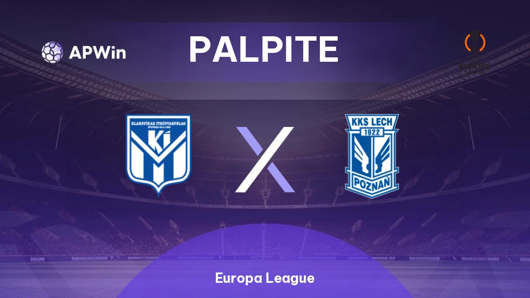 KÍ x Lech Poznań | Palpite | Europa League | 13/08