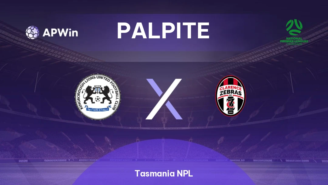 Kingborough Lions x Clarence Zebras | Palpite | Tasmania NPL | 08/08