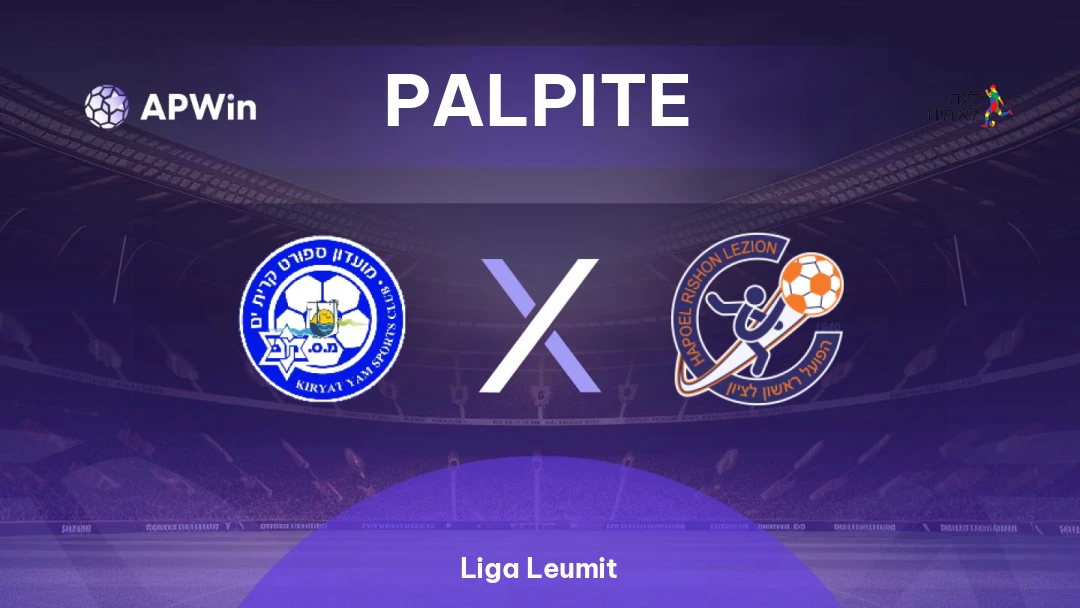 Kiryat Yam x Hapoel Rishon LeZion | Palpite | Liga Leumit | 23/01