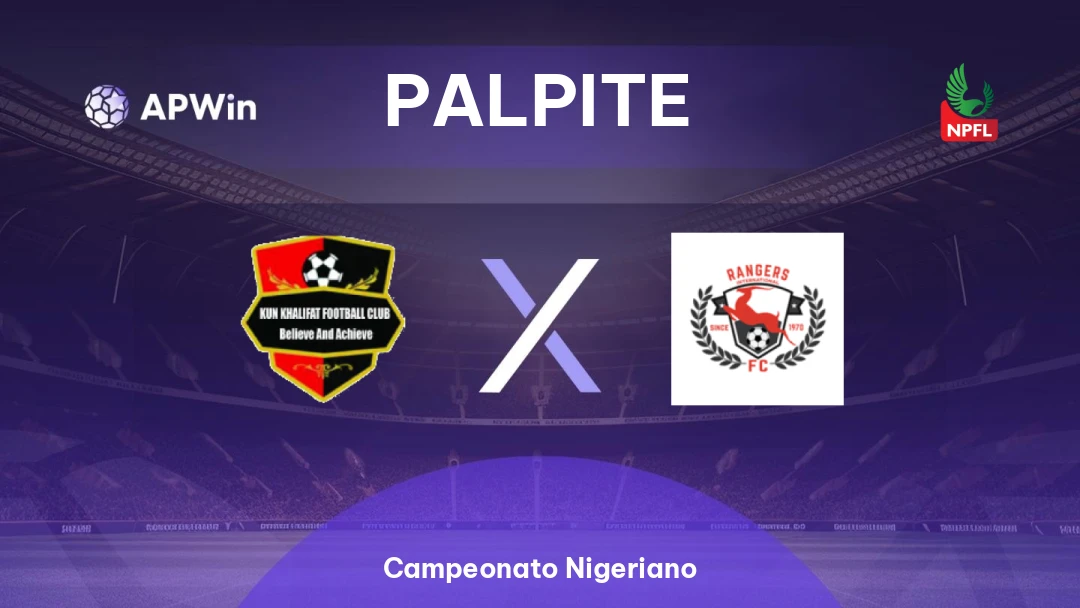 Kun Khalifat x Enugu Rangers | Palpite | Campeonato Nigeriano | 19/01