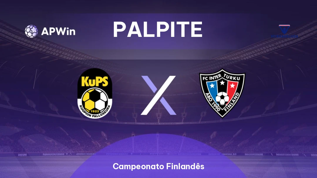 Palpite: KuPS x Inter Turku | Campeonato Finlandês (30/05)