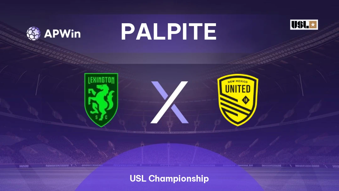 Lexington x New Mexico United | Palpite | USL Championship | 15/07