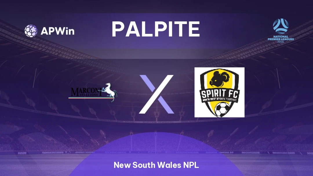 Marconi Stallions x NWS Spirit | Palpite | New South Wales NPL | 30/08
