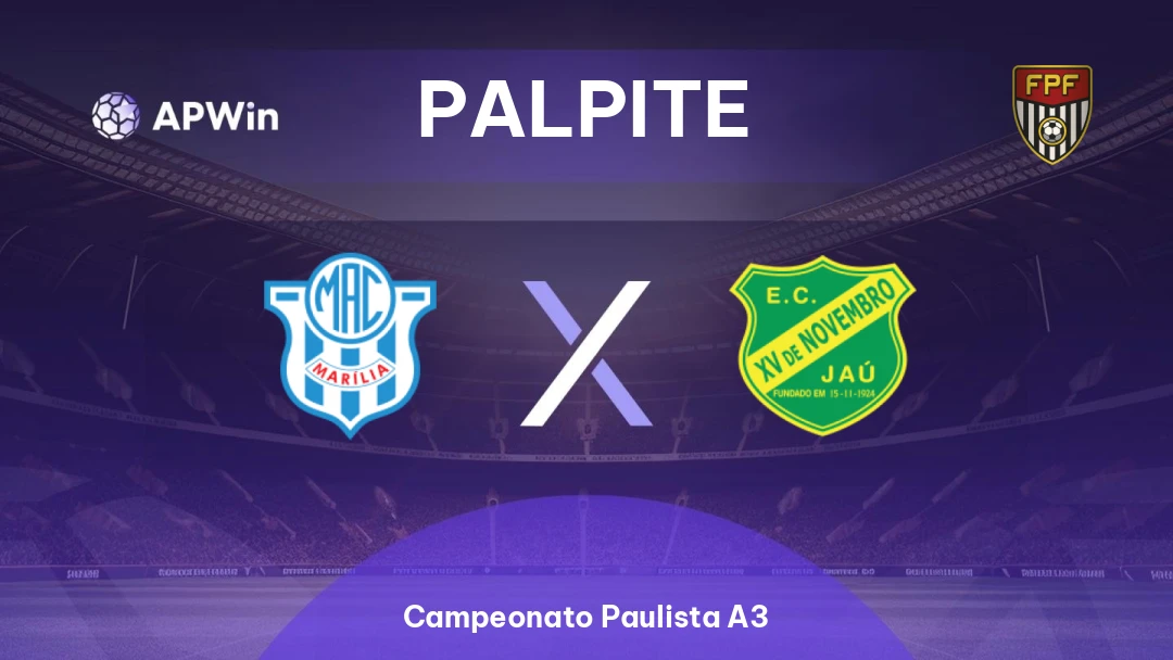 Marília x XV de Jaú Thumbnail