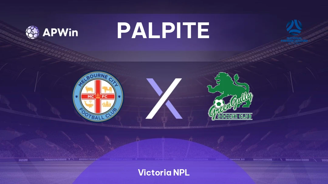 Melbourne City II x Green Gully | Palpite | Victoria NPL | 29/08