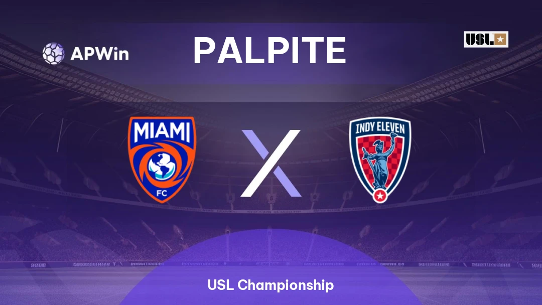 Miami FC II x Indy Eleven | Palpite | USL Championship | 15/07