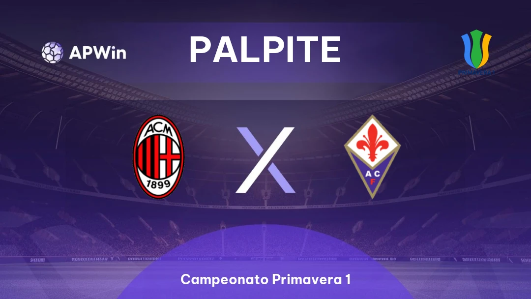 Milan Sub-20 x Fiorentina Sub-20 | Palpite | Campeonato Primavera 1 | 16/01
