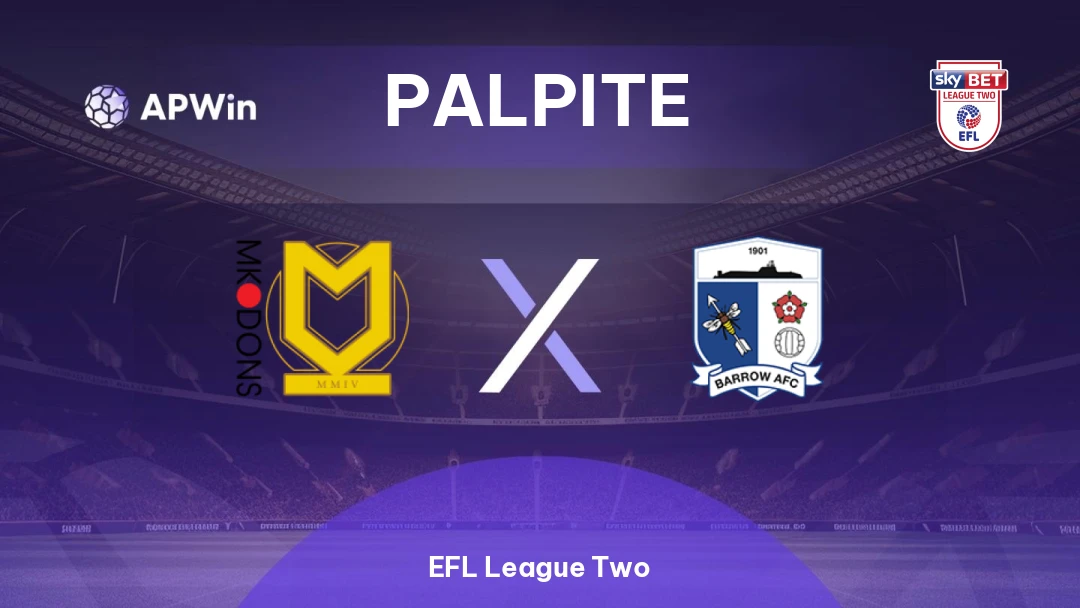 Milton Keynes Dons x Barrow Thumbnail