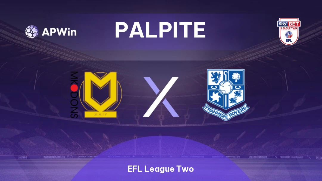 Milton Keynes Dons x Tranmere Rovers Thumbnail