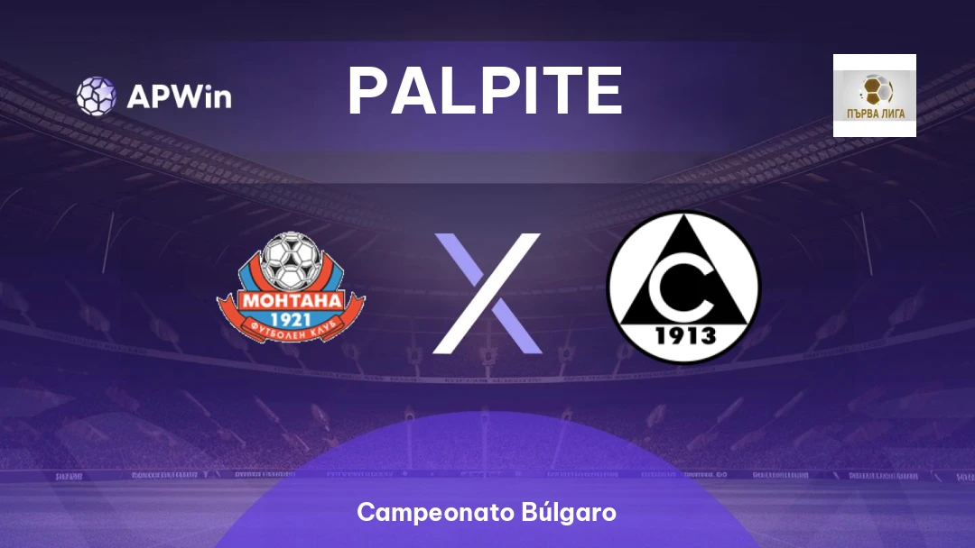 Montana x Slavia Sofia | Palpite | Campeonato Búlgaro | 16/04