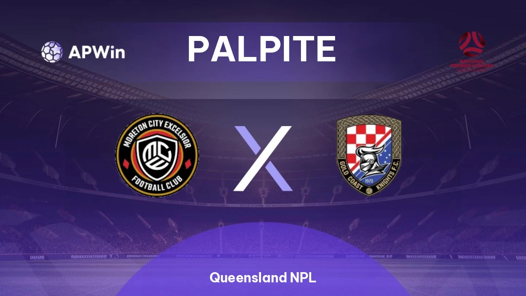 Moreton City Excelsior x Gold Coast Knights | Palpite | Queensland NPL | 29/08