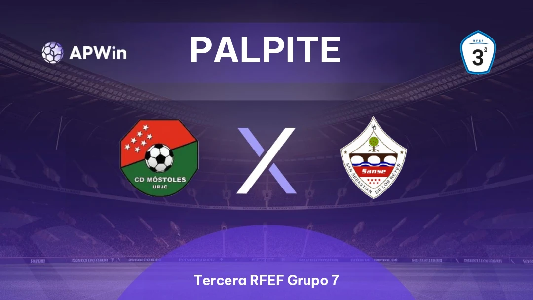 Móstoles x SS Reyes B | Palpite | Tercera RFEF Grupo 7 | 15/02