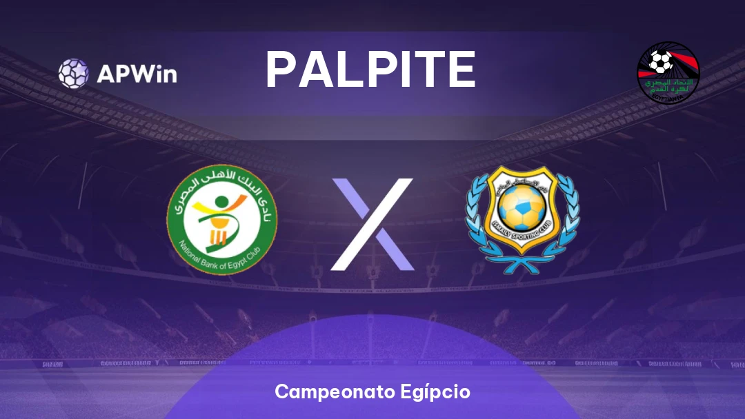 National Bank of Egypt x Ismaily | Palpite | Campeonato Egípcio | 07/05