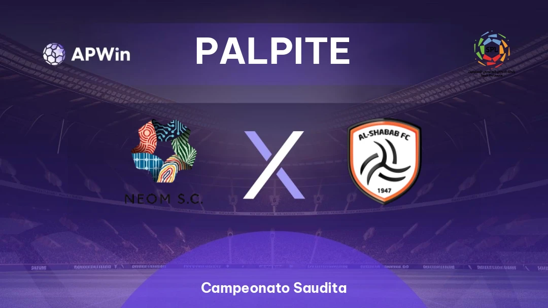 Neom SC x Al-Shabab | Palpite | Campeonato Saudita | 11/05