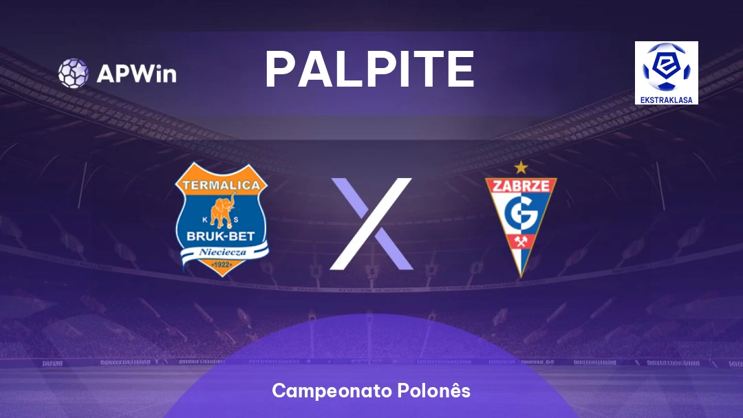 Nieciecza x Górnik Zabrze | Palpite | Campeonato Polonês | 16/02