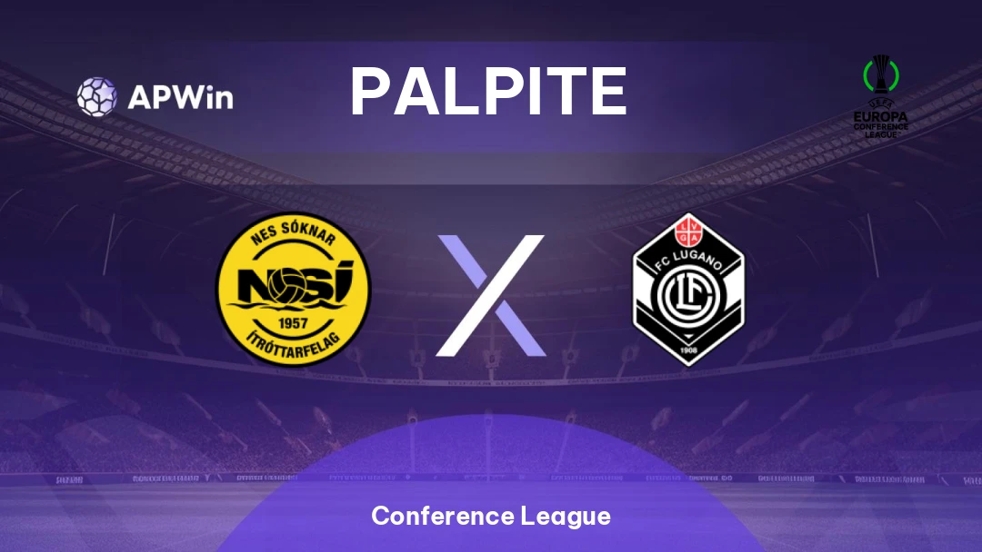 NSÍ x Lugano | Palpite | Conference League | 13/08