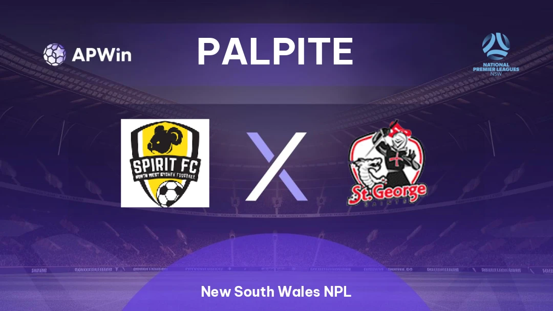NWS Spirit x St. George Saints | Palpite | New South Wales NPL | 11/07