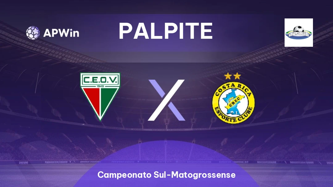 Operário-VG x Costa Rica-MS Thumbnail