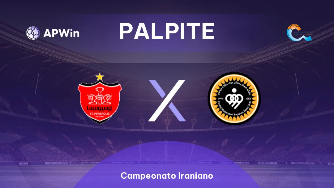 Persepolis x Sepahan | Palpite | Campeonato Iraniano | 23/01
