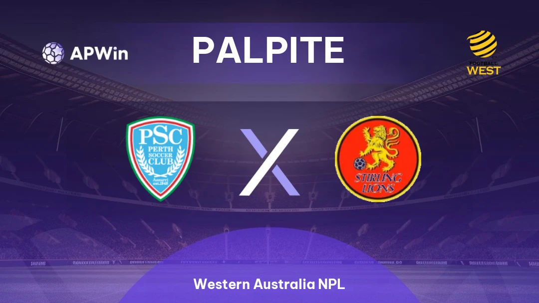 Perth x Stirling Lions | Palpite | Western Australia NPL | 05/06