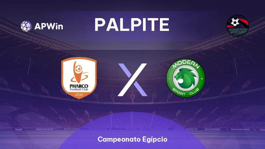 Pharco x Modern Sport | Palpite | Campeonato Egípcio | 12/05