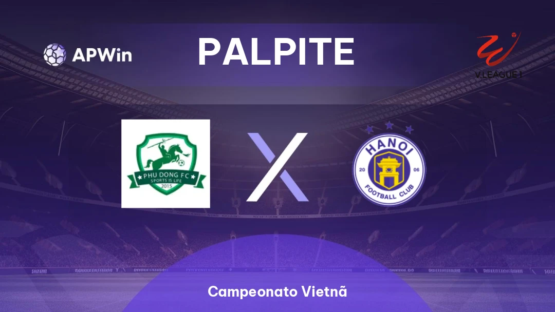 Phu Dong x Hà Nội II | Palpite | Campeonato Vietnã | 07/06